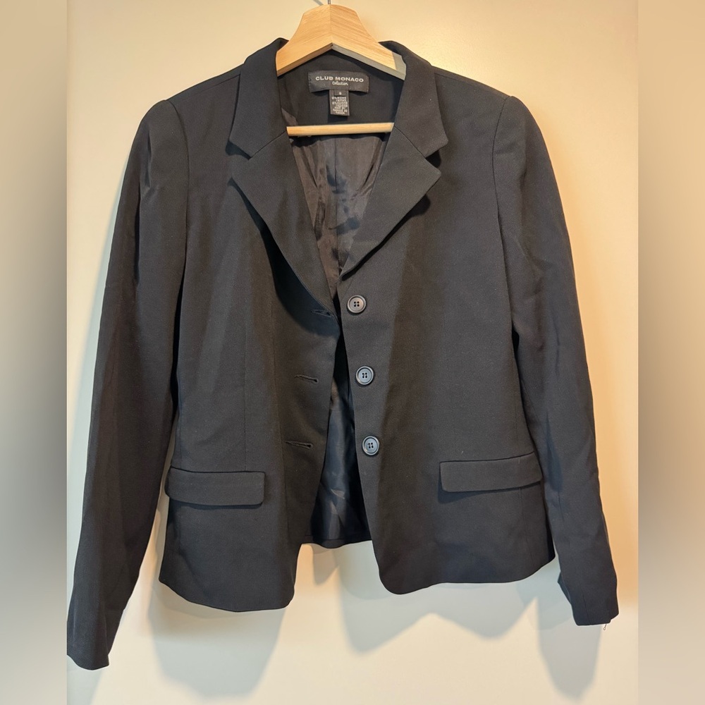 Club Monaco Black Blazer
